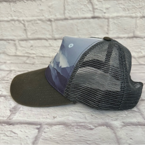 Vail Summer Bluegrass Series Locale Outdoor Mesh Snap Back Hat Colorado Mountain - Picture 4 of 11